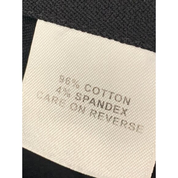 VTG M/L EUC St. John Sport Marie Gray Black Twill Jacket Asym Zip Stretch 8101 - Picture 7 of 13